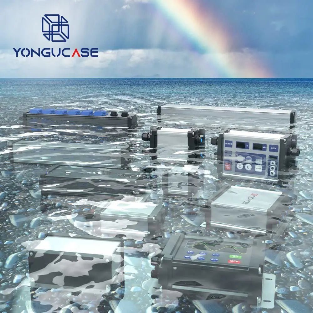 140W85L IP68 Plastic Cover Aluminum Extruded Case - Yongu Case