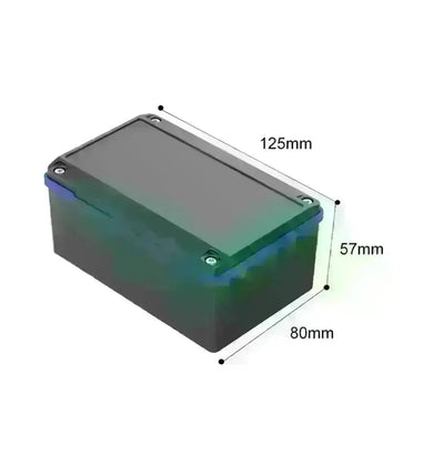 IP68 waterproof diecast aluminum enclosure 125X80X57mm - Yongu Case