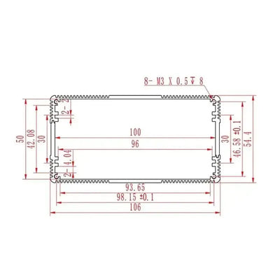 106W54H Case Junction Box - Yongu Case