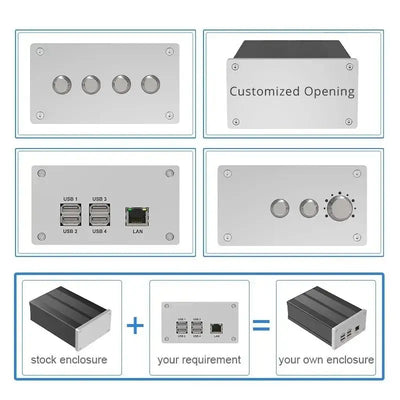 106W55H Audio Enclosure - Yongu Case