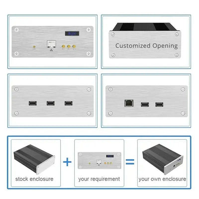 145W54H Amplifier Housing - Yongu Case