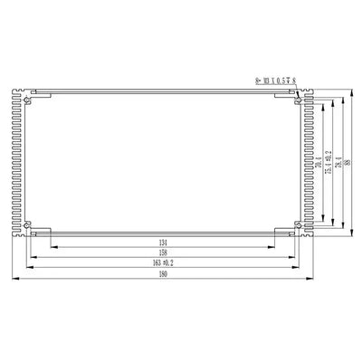 180W2U HIFI Enclosure - Yongu Case
