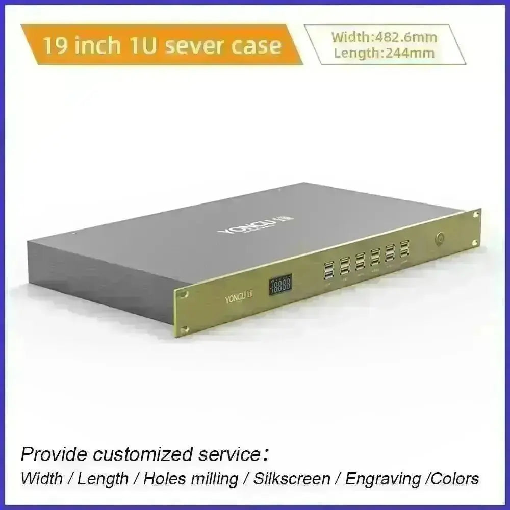 19" Rack Mount Enclosure 1U - Yongu Case