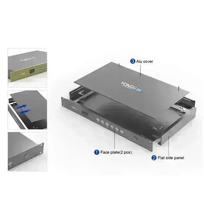 19" Rack Mount Enclosure 1U - Yongu Case