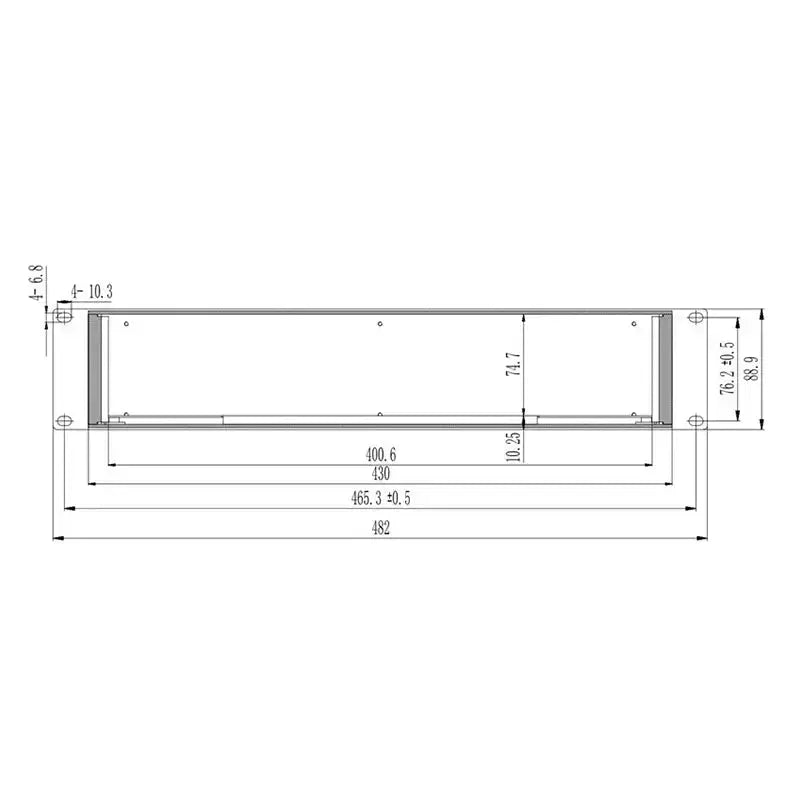 19inch Mount Chassis - C22B - Yongu Case