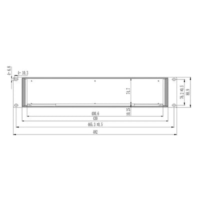 19inch Mount Chassis - C22B - Yongu Case
