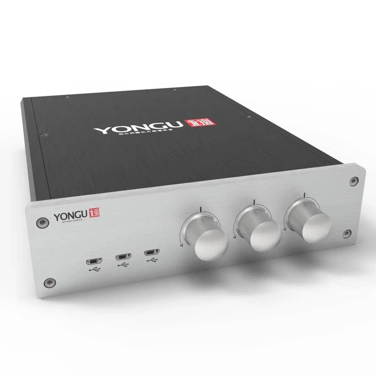 1U Aluminium Amplifier Chassis Yongu Case
