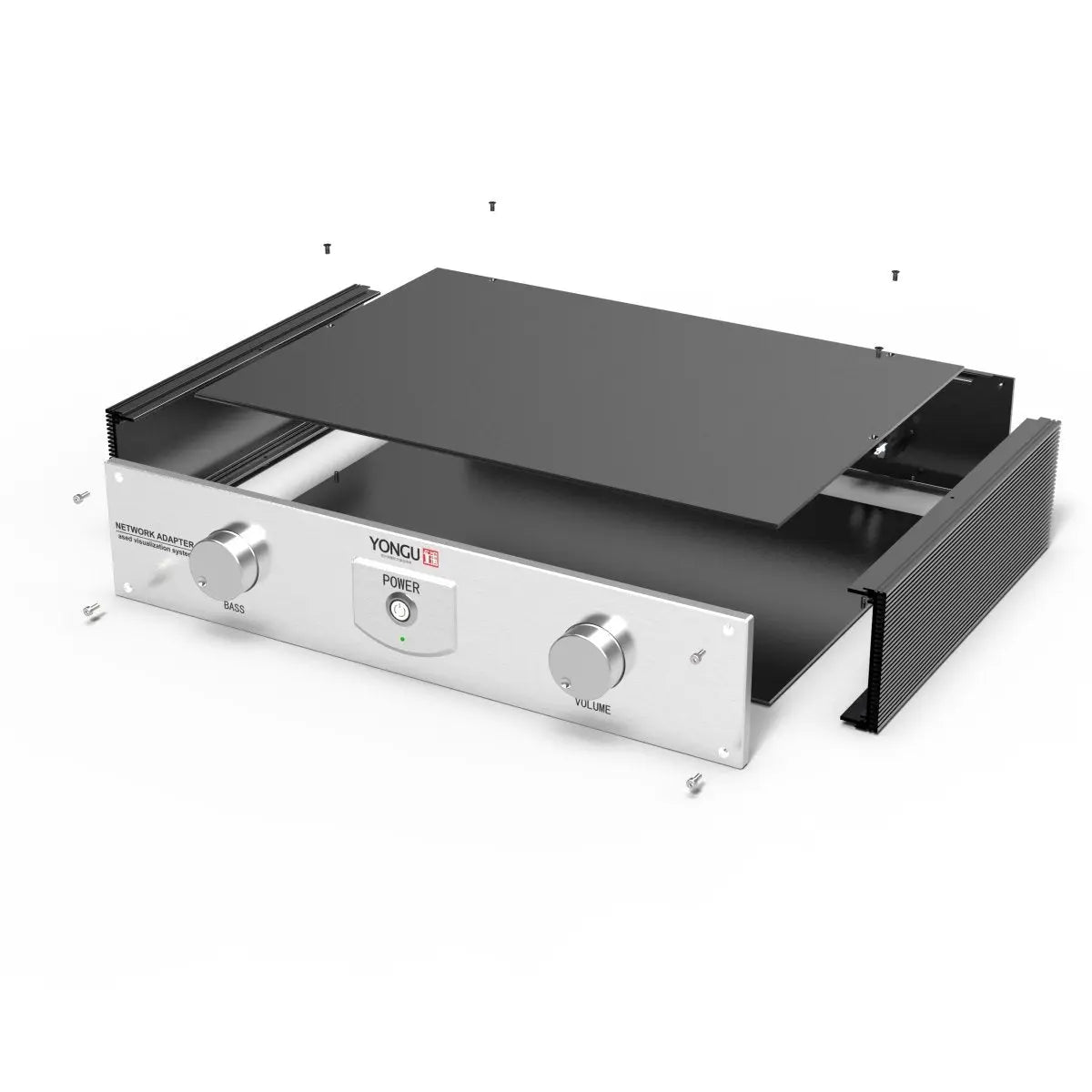2U Amplifier Cabinet Chassis Yongu Case