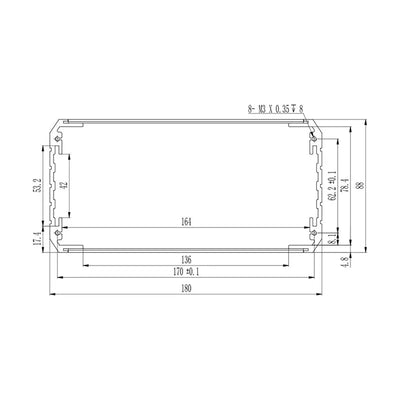 2U Audio Amplifier Enclosure Yongu Case