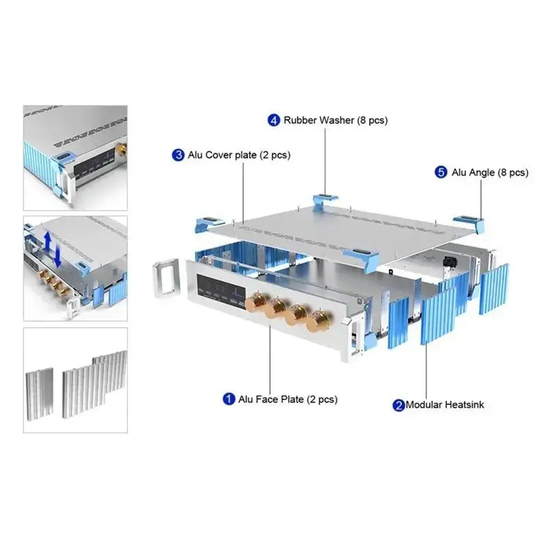 2U PCB Control Rack Case -B09 - Yongu Case