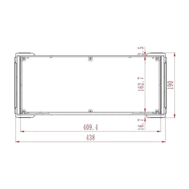 4U Cords Mount Box -B12 - Yongu Case