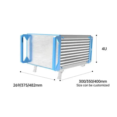 4U Metal Enclosure With Handle - Yongu Case