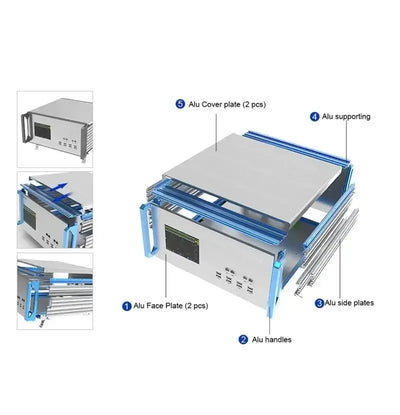 4U Metal Enclosure With Handle - Yongu Case