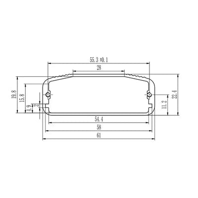 61W22.4H OEM PCB Metal Box - Yongu Case