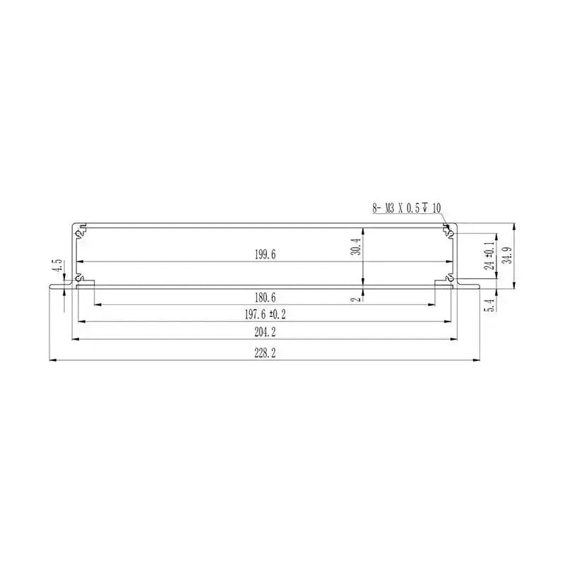 Aluminum 35H Rack Box -G06 - Yongu Case