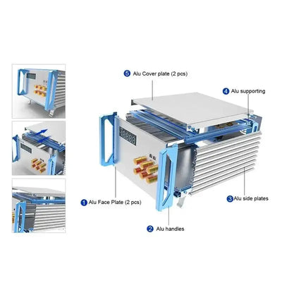 Aluminum Alloy 4U Chassis - Yongu Case