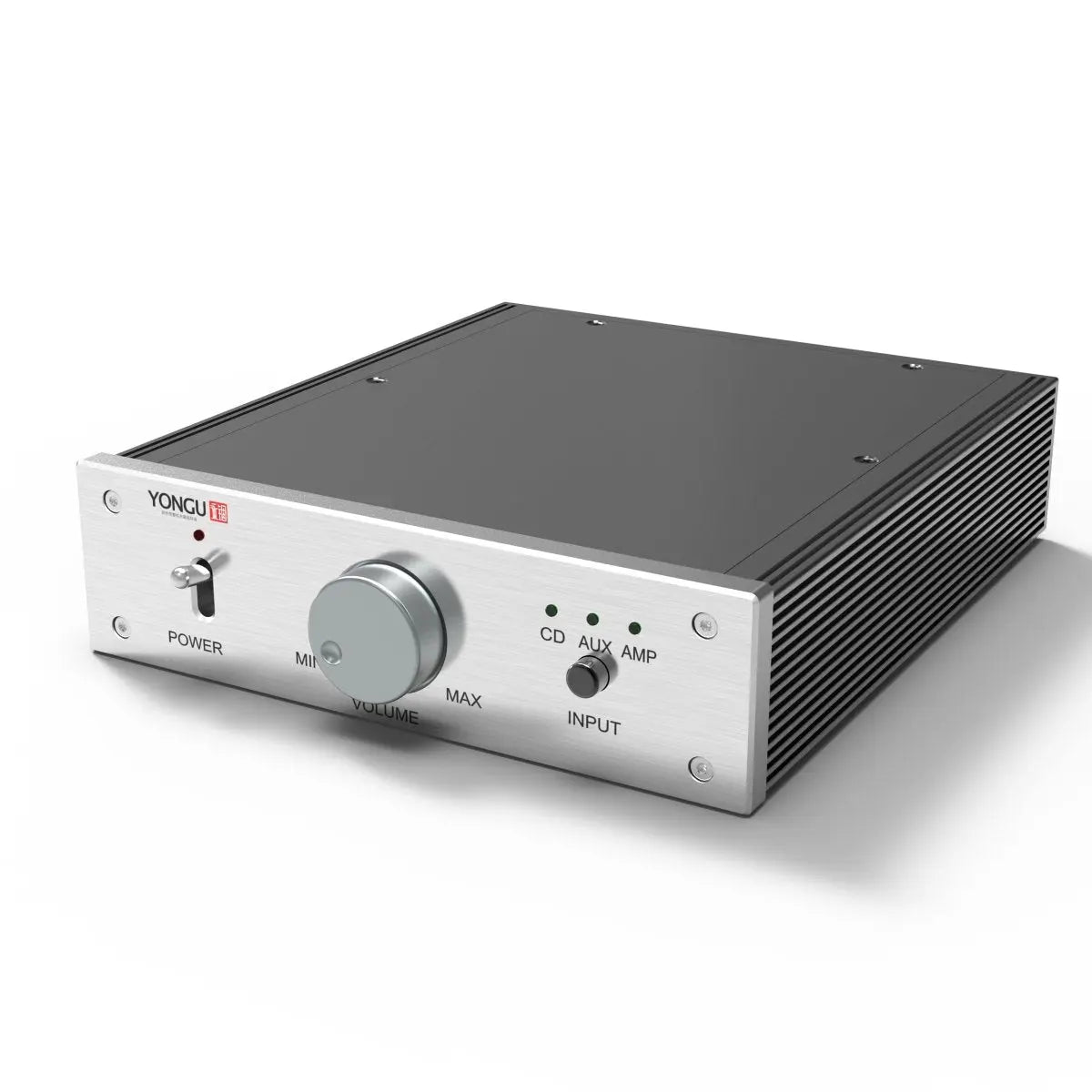 Aluminum Audio Chassis 180W44.5H Yongu Case
