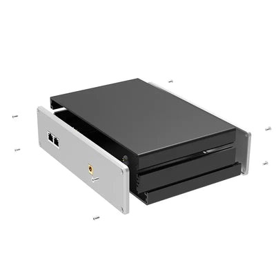 Aluminum Project Box Enclosure 202W52H Yongu Case