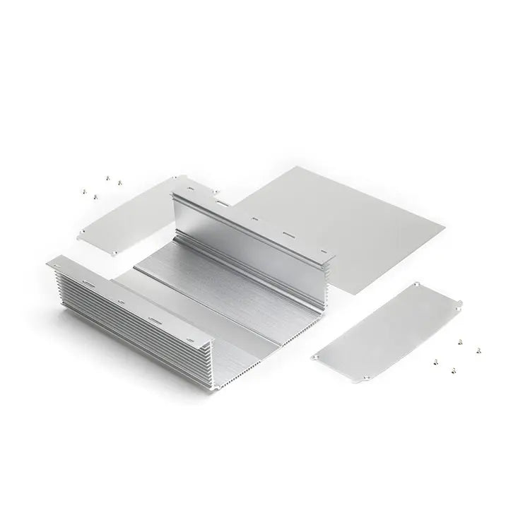 Project Box Front View Aluminum Project Boxes-Aluminum Casing 234W80.6H -yongucase – Yongu Case
