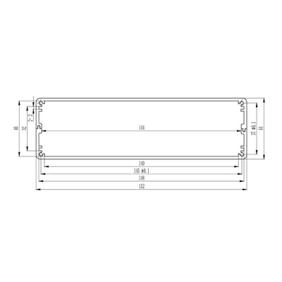 Amplifier Enclosure 152W44H Yongu Case