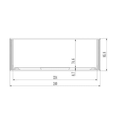 Components 2U Rack Box -B01 - Yongu Case