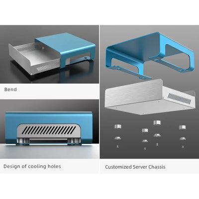 Custom Aluminum Sheet Metal Box Yongu Case