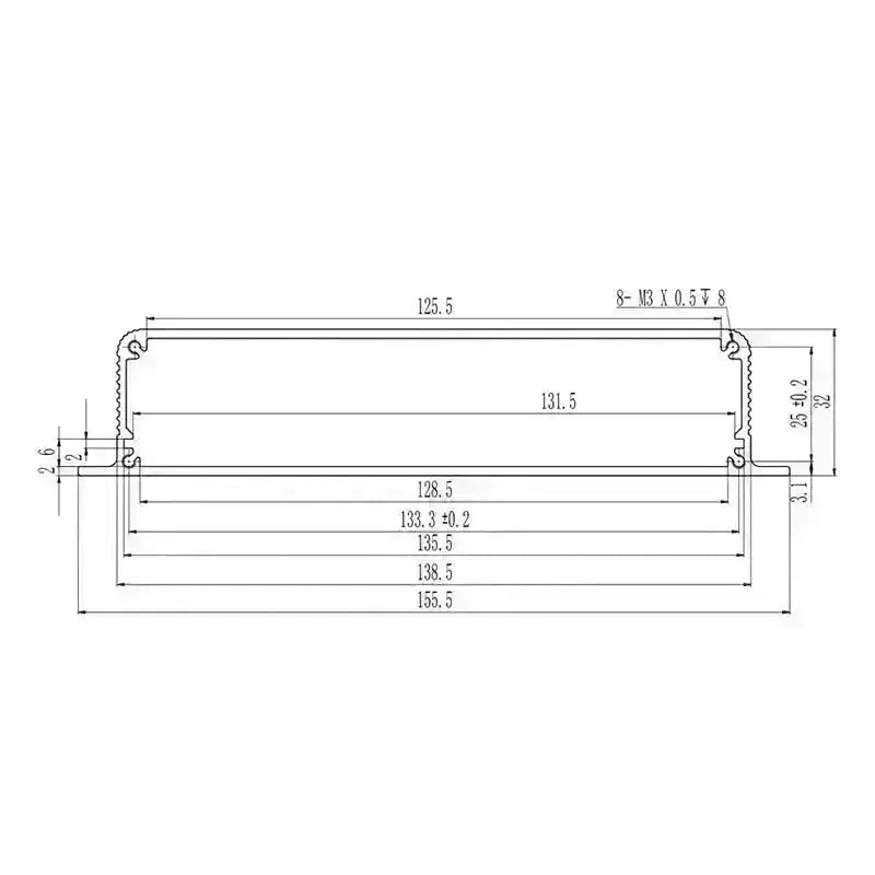 Electrical Junction Boxes Outdoor 155W32H - Yongu Case