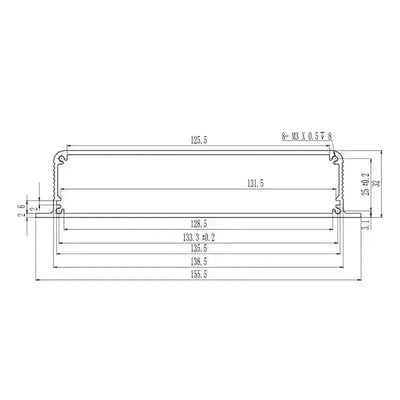 Electrical Junction Boxes Outdoor 155W32H - Yongu Case