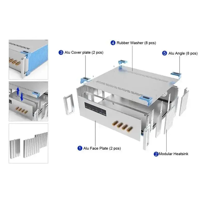 Electrical OEM ODM 3U Case -B11 - Yongu Case