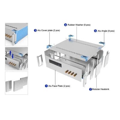 Electrical OEM ODM 3U Case -B11 - Yongu Case
