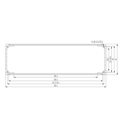 Hi-Fi Enclosure 226W1.5U Yongu Case