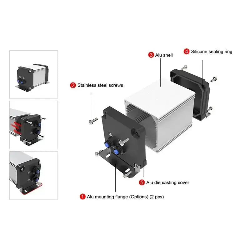 IP68 Waterproof Enclosure 60W60H - Yongu Case