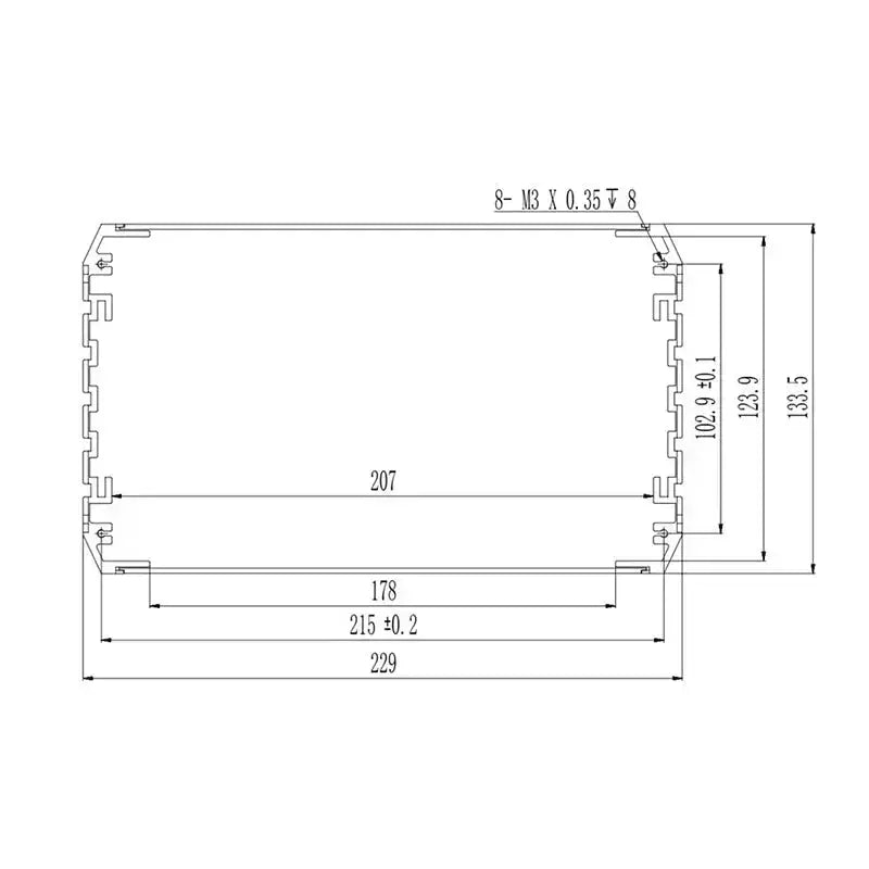 Li 3U Protective Box -G15 - Yongu Case