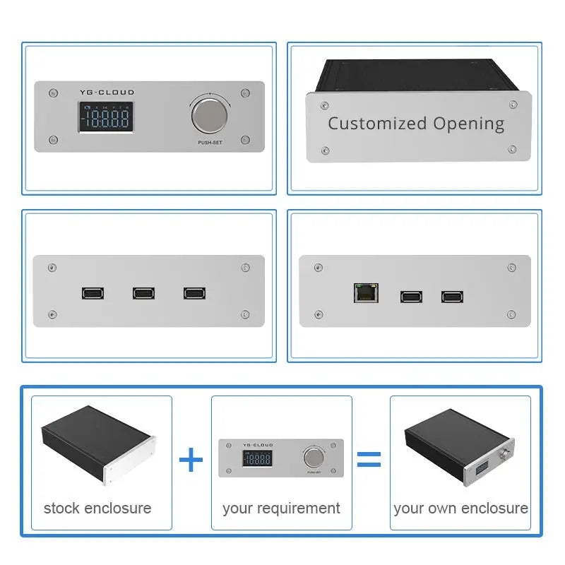 Outdoor Amplifier Enclosure 1U Yongu Case