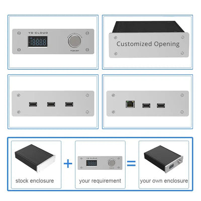 Outdoor Amplifier Enclosure 1U Yongu Case
