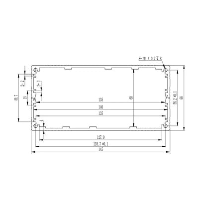 Power Amplifier Box 145W68H Yongu Case