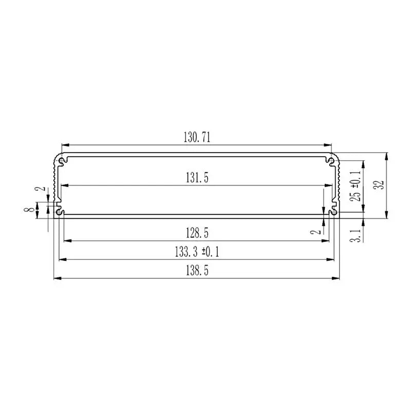 Project Pre Amplifier 155W32H Yongu Case