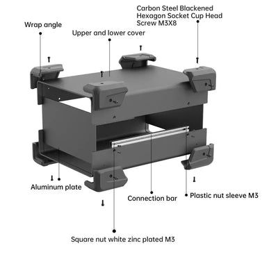 Sheet Metal Project Boxes 210W135H - Yongu Case