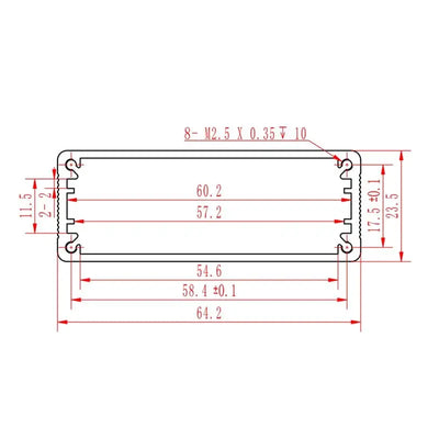 Small Junction Box 64W23.5H Yongu Case