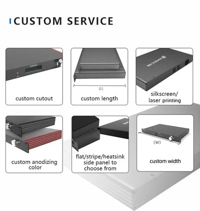 Standard 19 Inch 1U Chassis Yongu Case