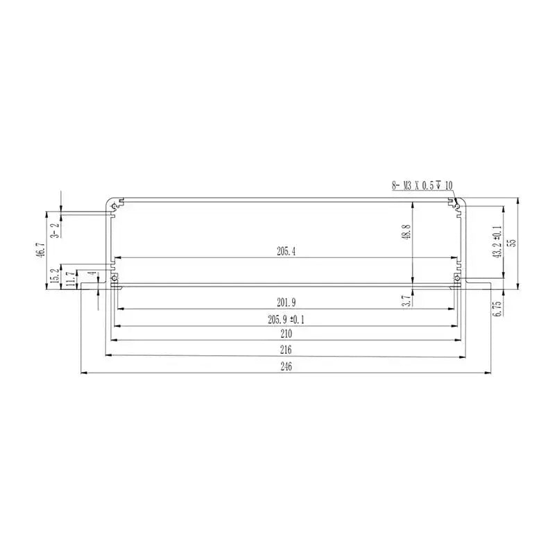 Wall Mount Small Case - G03 - Yongu Case