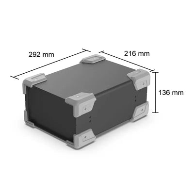 Aluminum Project Box 200W120H - Yongu Case