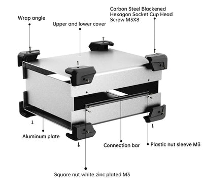 Desk-top Project Box 360W160H - Yongu Case