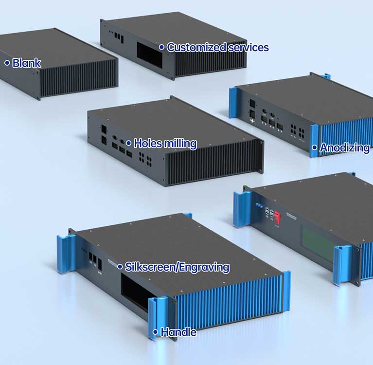 Electronic Aluminum Project Box Yongu Case